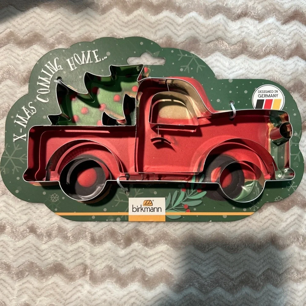 Birkmann TRUCK W/ TREE - Large Cookie Cutter Oversized 7.50